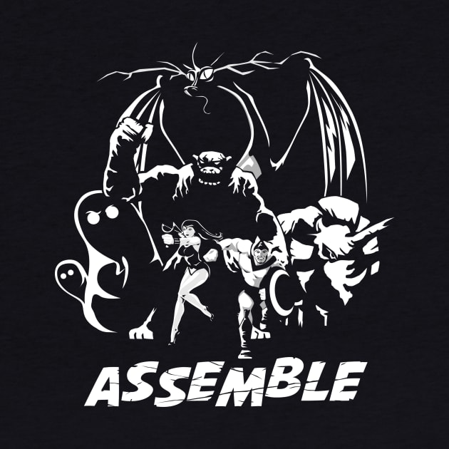 Herculoids Assemble by crocktees